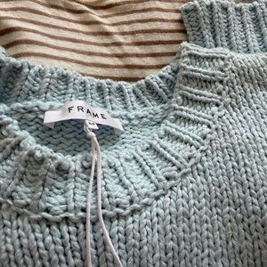 Frame Women's Light Blue Sweater